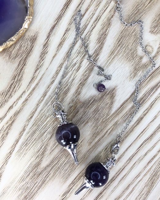 Amethyst Ball Pendulum