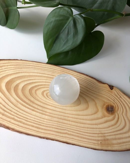 Selenite Crystal Sphere