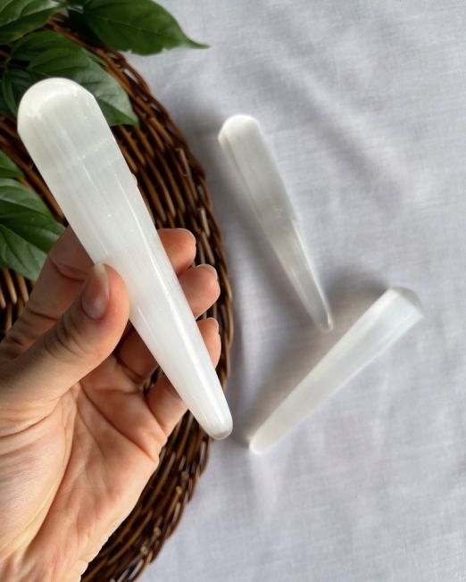 Selenite Wand