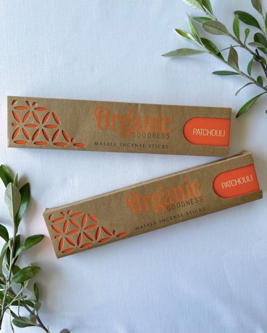 Organic Masala Incense Sticks Patchouli