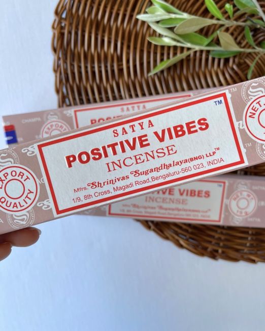 Satya Positive Vibes Incense Sticks
