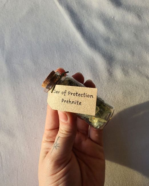 Jar of Protection Prehnite