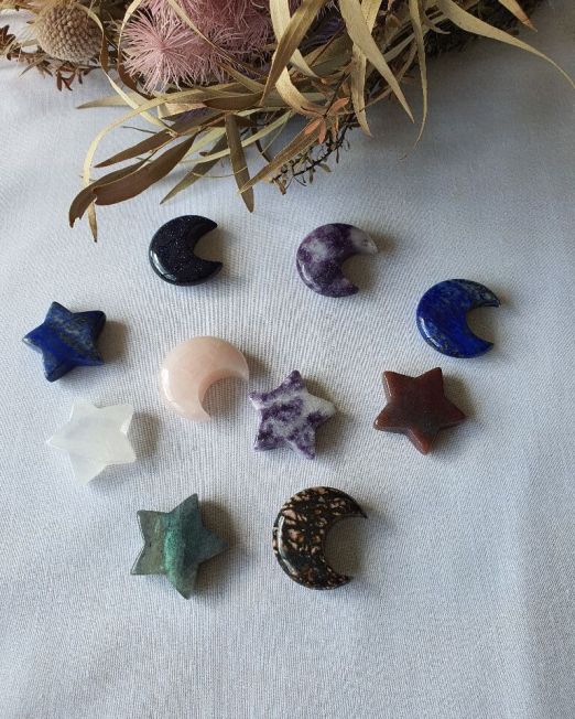 Crystal Moons & Stars