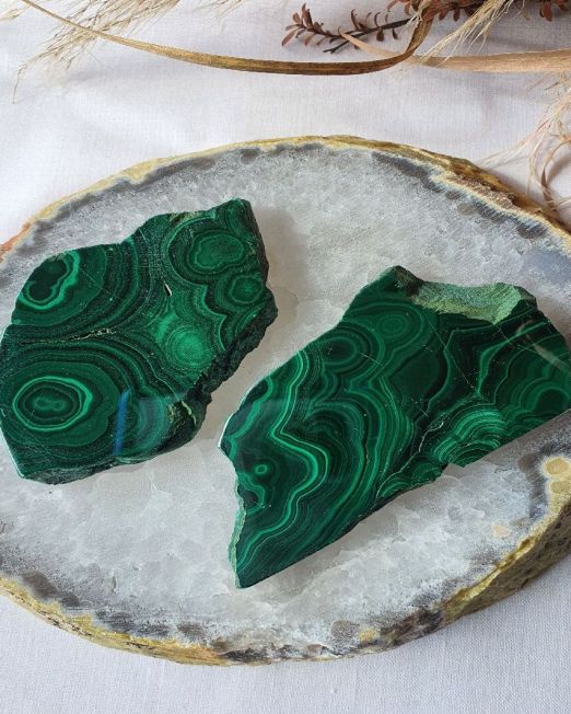 Malachite Slab