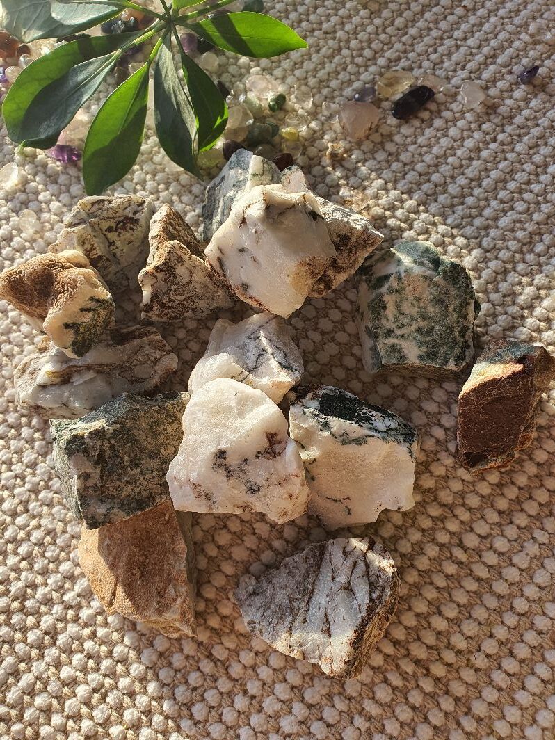 Tree Agate Raw Happiness of Healing