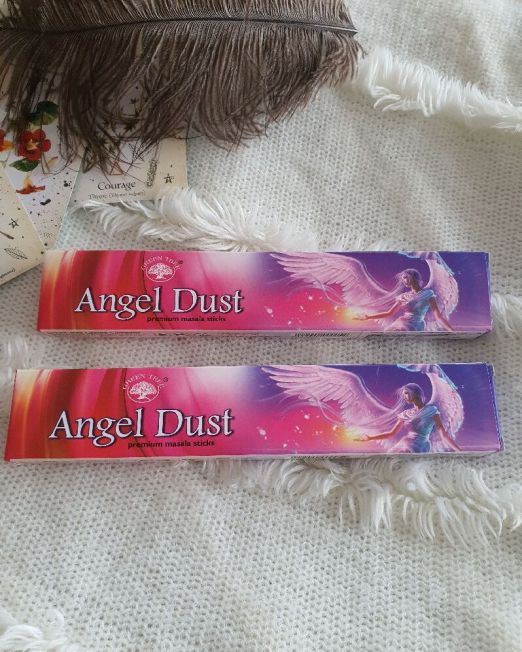 Green Tree Angels Dust Incense