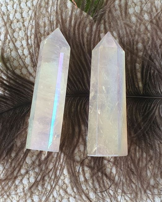 Rose Aura Polished Point