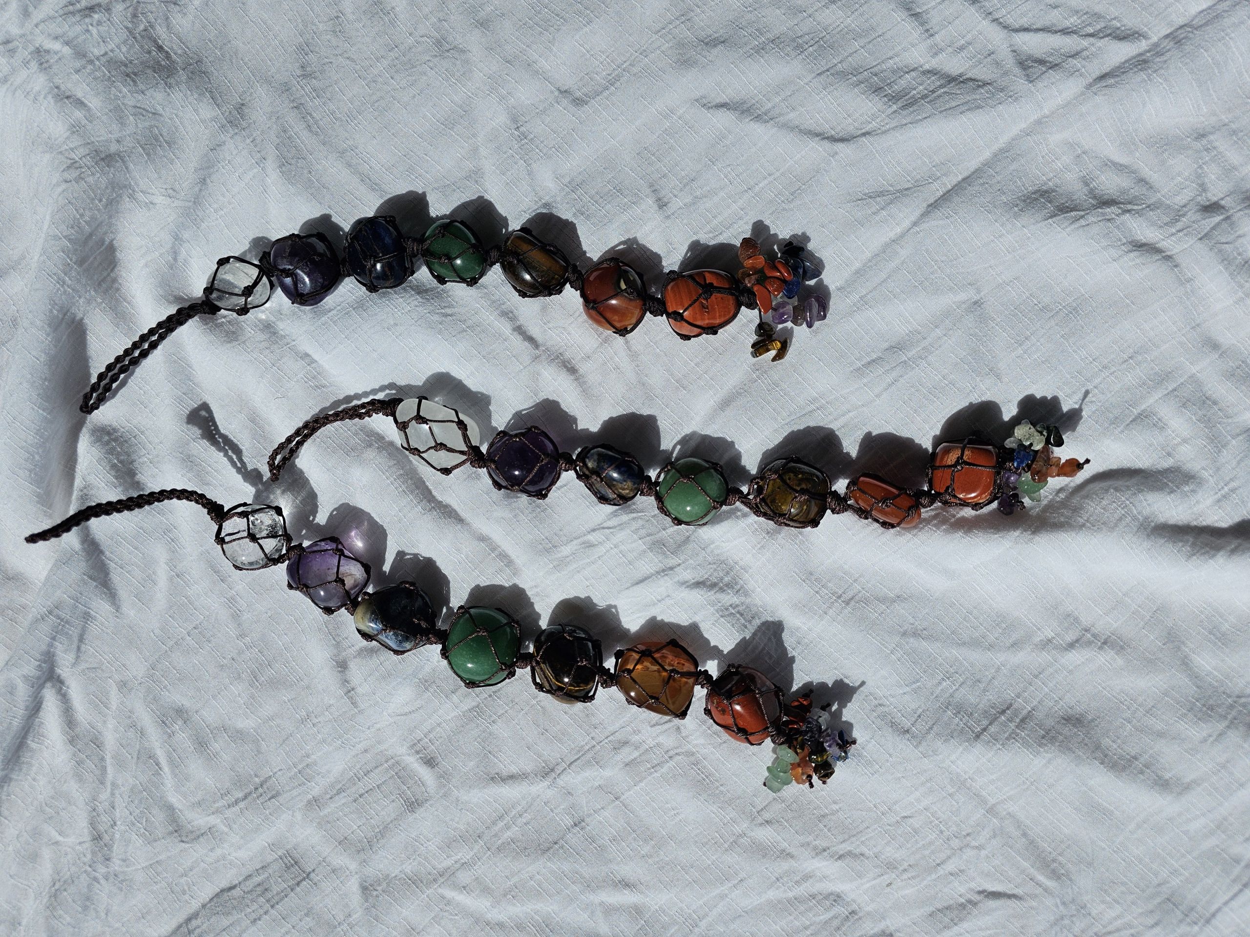 Wrapped Crystal Chakra Hangar | Happiness of Healing